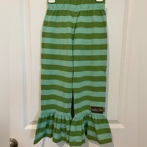 Matilda Jane girls ruffle pants, size 8